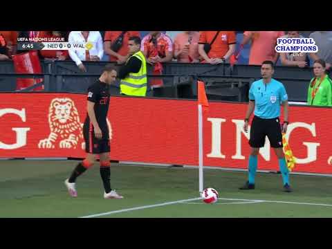 Teun koopmeiners wartet auf Eckball, Niederlande-Wales, UEFA Nations League 2022