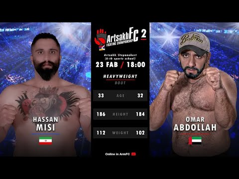 ArtsakhFC-2.Hassan Misi vs Omar Abdollah full fight