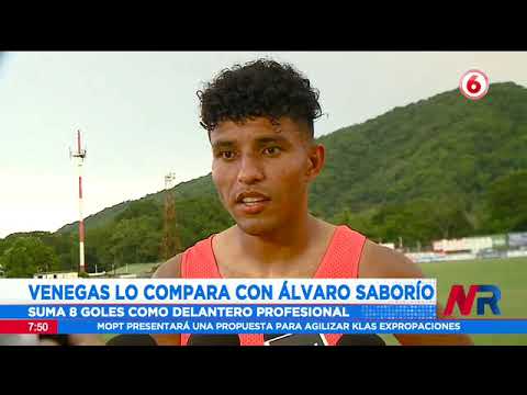 Venegas compara a Doryan Rodríguez con Álvaro Saborío