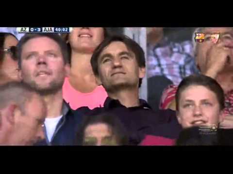 Goal Nemanja Gudelj AZ Alkmaar 0 3 Ajax   09 08 2015