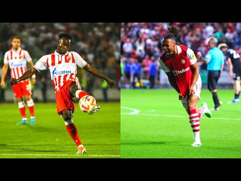 WATCH OSMAN BUKARI’S SUPER SCREAMER GOAL AGAINST PARTIZAN BELGRADE & ANTOINE SEMENYO’S SUBLIME AGAIN