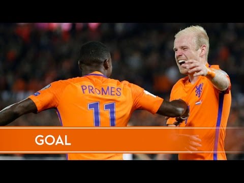 Goal Davy Klaassen | Nederland - Wit-Rusland 3-1