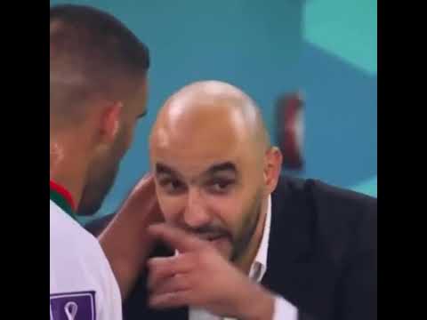 Walid Regragui x Abderrazak Hamdallah 🤩🤩🇲🇦 Walid Regragui x Abderrazak Hamdallah 🤩🤩🇲🇦