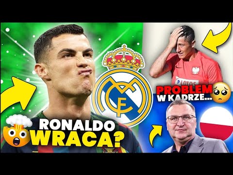 WOW! Ronaldo ROZMAWIA Z REALEM MADRYT! Wielki POWRÓT? Problem w KADRZE...