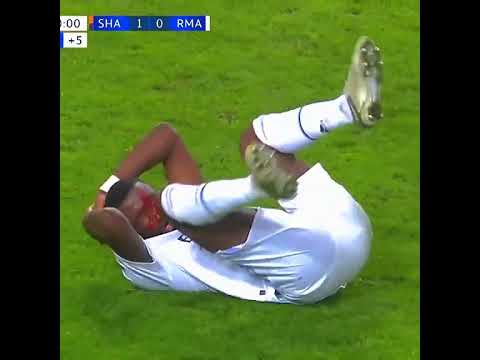 Antonio Rudiger injury🤯🤕 #shorts #fypシ#football#injury #championsleague #footballnews #fyp #rudiger