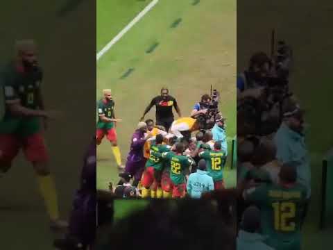 Le but d'Aboubakar Vincent face au Brésil sous un autre angle ! 😍😋🇨🇲🦁⚽️