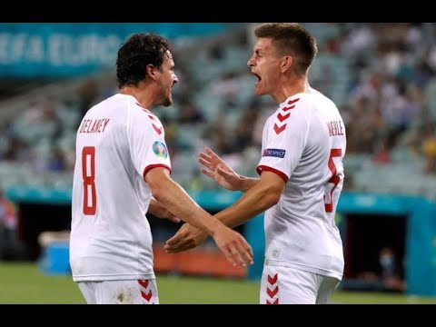 Denmark's Joakim Maehle produced one of Euro 2020's best assists vs Czech Republic