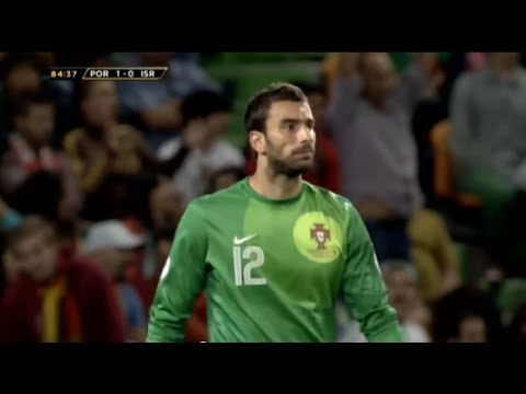 Rui Patricio's dramatic howler - Portugal v Israel