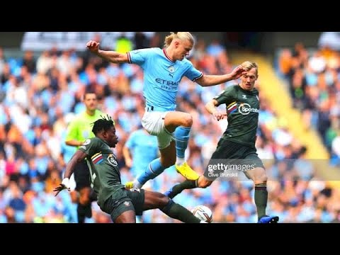 MAN CITY 4 : 0 SOUTHAMPTON// SALISU MOHAMMED VS ERLING HAALAND