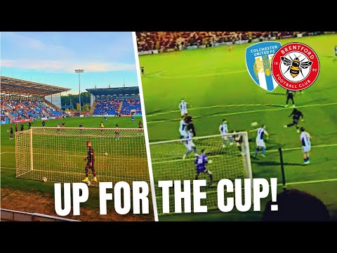 DAMSGAARD DEBUT AS BEES START CUP-RUN (Colchester 0-2 Brentford)