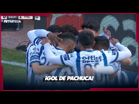¡GOOOOL! Romario Ibarra abrió el marcador para Pachuca en la Liga BBVA MX | Necaxa 0-1 Pachuca