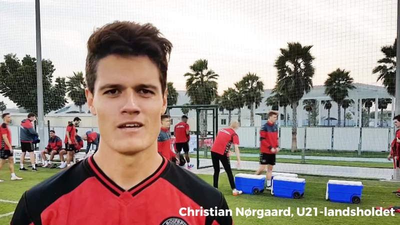 Nørgaard: Fantastisk at spille fodbold igen
