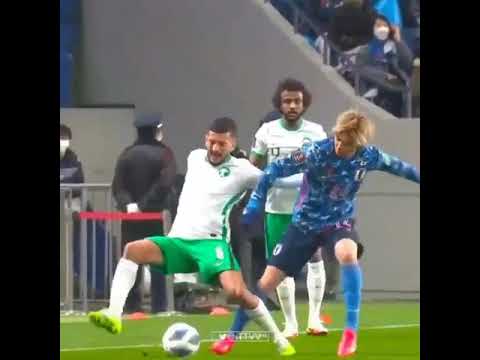 لحظة اصابة عبدالاله المالكي بقطع بالرباط الصليبي الأمامي