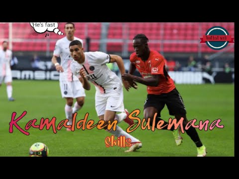 Kamaldeen Sulemana skills show vs PSG