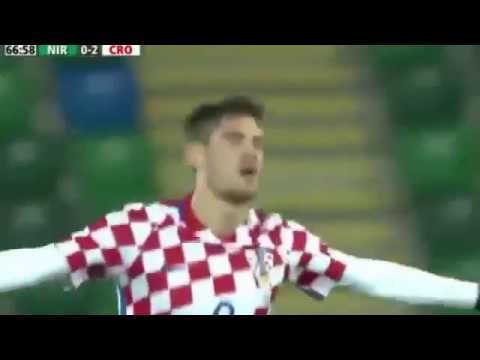 Andrej Kramarić fantastičan eurogol protiv Sjeverne Irske 15.11.2016.