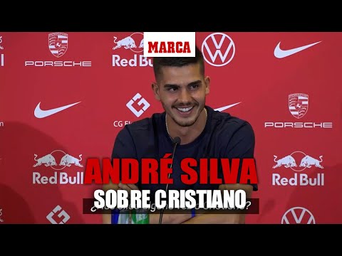 La insólita pregunta que le hicieron a André Silva sobre Cristiano: su cara era un poema... I MARCA