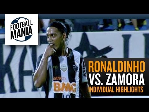 Ronaldinho Vs. Zamora (VEN) - Individual highlights