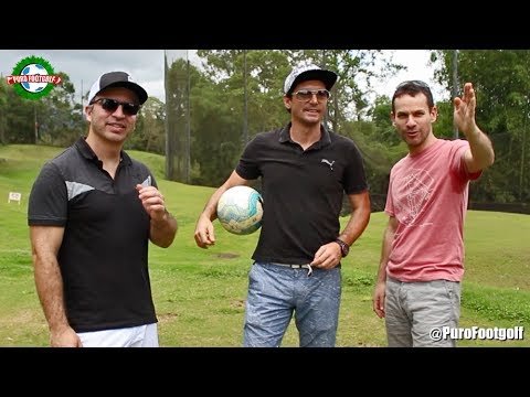 Mario Chacón y Erik Hernández (Media Docena) en Puro Footgolf