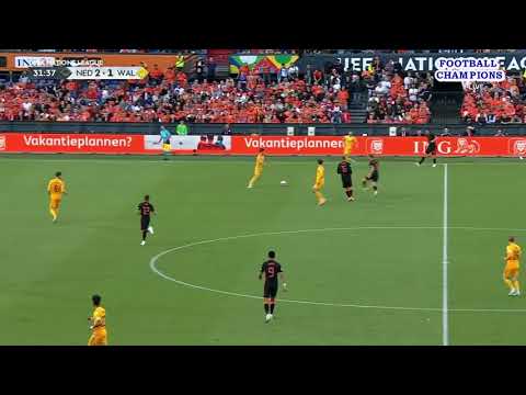 Ethan Ampadu Ball jagt fleißig, Niederlande-Wales, UEFA Nations League 2022