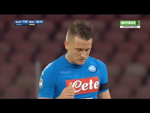 Piotr Zieliński vs Bologna FC HD 720p 60fps (17/09/2016)