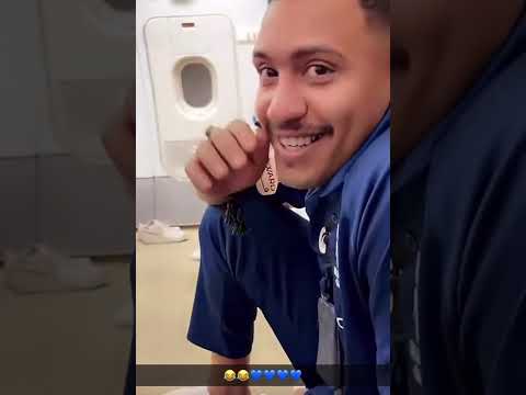 سنابات كنو مع الوطيان 😂💙#الهلال