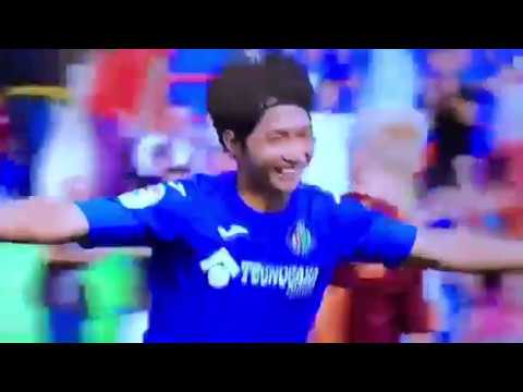 Gaku Shibasaki  ●  Getafe 1 - 0 FC Barcelona ● La Liga 16/09/2017