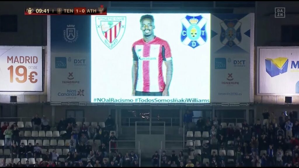 „Sag Nein zu Rassismus!" - Teneriffa mit schöner Geste für Iñaki Williams | DAZN