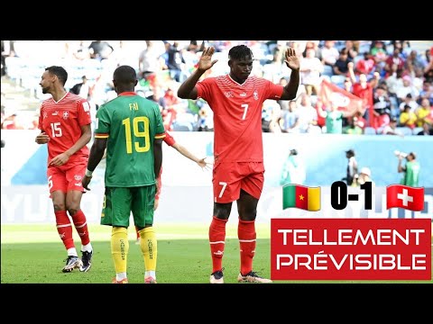 🇨🇲 CAMEROUN 0-1 SUISSE 🇨🇭 : Catastrophe pour les Lions. ZÉRO EFFICACITÉ ! Breel Embolo : TUEUR