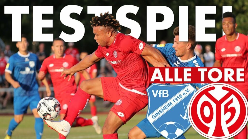 Testspiel Highlights | VfB Ginsheim – 1. FSV Mainz 05 | 05er.tv Testspiel Highlights | VfB Ginsheim - 1. FSV Mainz 05 | 05er.tv
