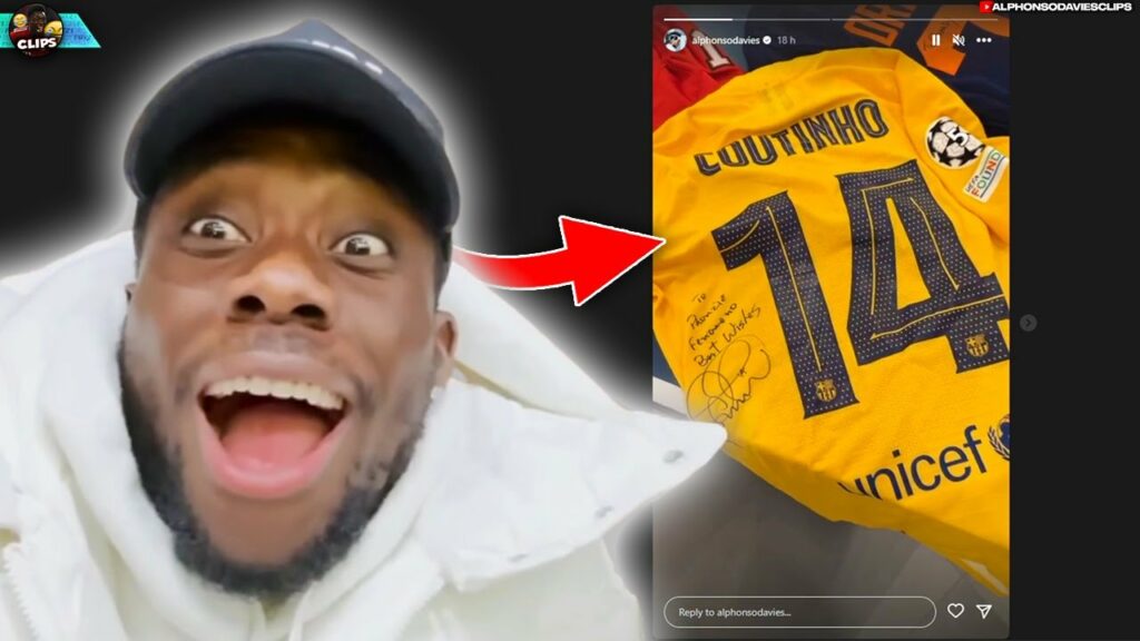 Alphonso Davies Reveals his Shirt Collection👀