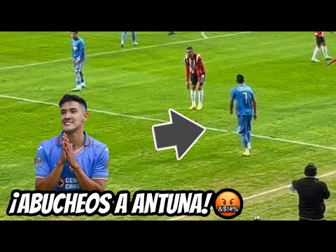 MEGA ABUCHEOS a URIEL ANTUNA por la AFICIÓN en GUADALAJARA en el CHIVAS vs CRUZ AZUL 0-2