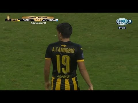 Agustín Canobbio vs Atlético Tucumán (Local) ► Copa Libertadores 04/04/2018