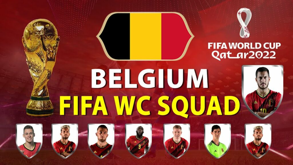 BELGIUM Football Team FULL SQUAD For FIFA WORLD CUP | FIFA WORLD CUP 2022 QATAR BELGIUM Football Team FULL SQUAD For FIFA WORLD CUP | FIFA WORLD CUP 2022 QATAR