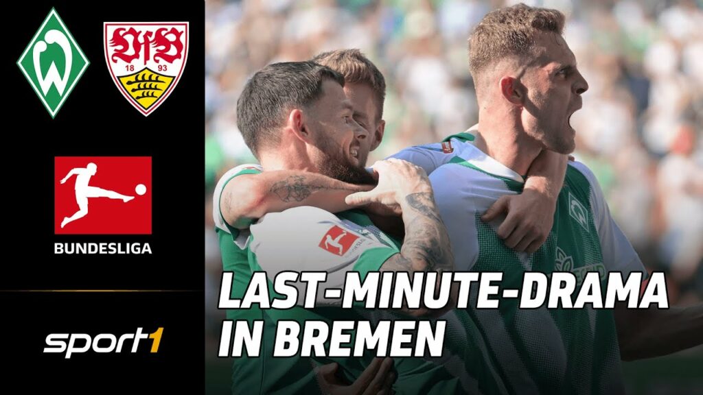 Werder Bremen – VfB Stuttgart | Bundesliga Tore und Highlights 2. Spieltag | SPORT1 Werder Bremen - VfB Stuttgart | Bundesliga Tore und Highlights 2. Spieltag | SPORT1