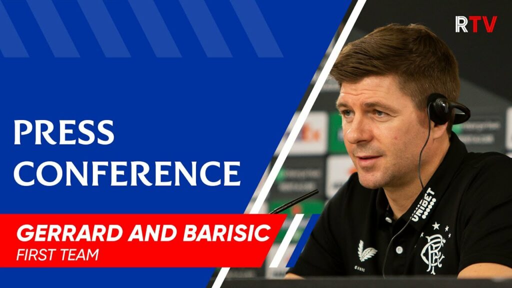 PRESS CONFERENCE | Steven Gerrard and Borna Barisic | 4 Nov 2020