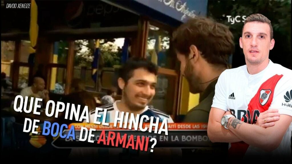 ¿Qué opina el Hincha de Boca de Armani?