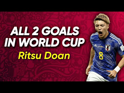 Ritsu Doan 2022 • All 2 goals for Japan in World Cup