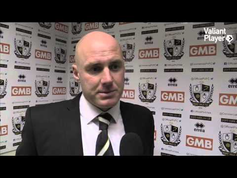 FREEVIEW: Rob Page Post Sheffield United (H) - 2015/16