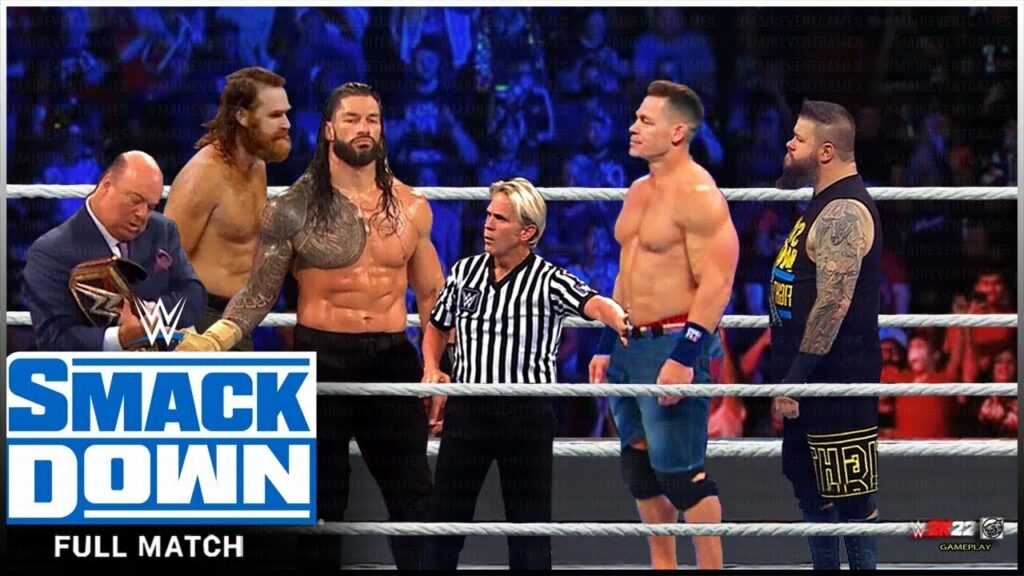 WWE 30 December 2022 John Cena Attacks Roman Reigns on SmackDown