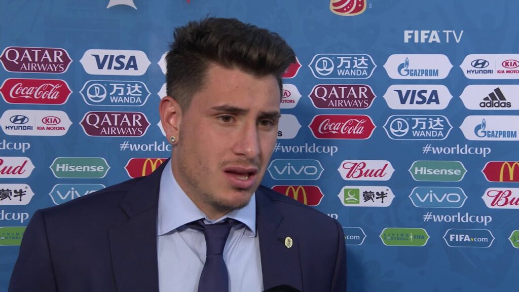 Jose Gimenez (Uruguay) - Post Match Interview - MATCH 2