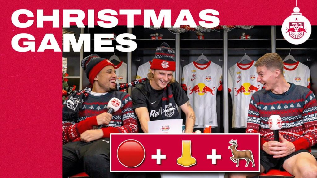 Guess The Christmas Song Challenge 🎄 mit Okafor, Kjaergaard und Van der Brempt