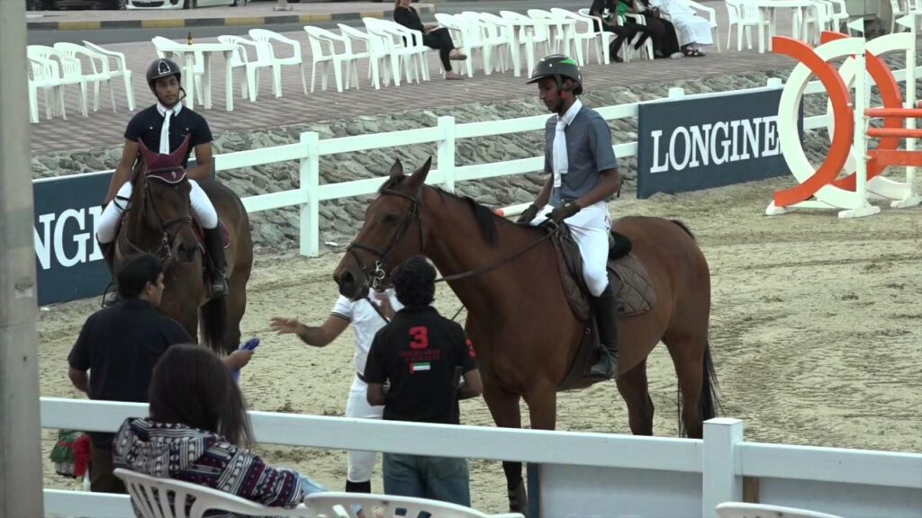 Avelon with Rider Mohammed Omran al Owais on 9-4-15 in SERC.