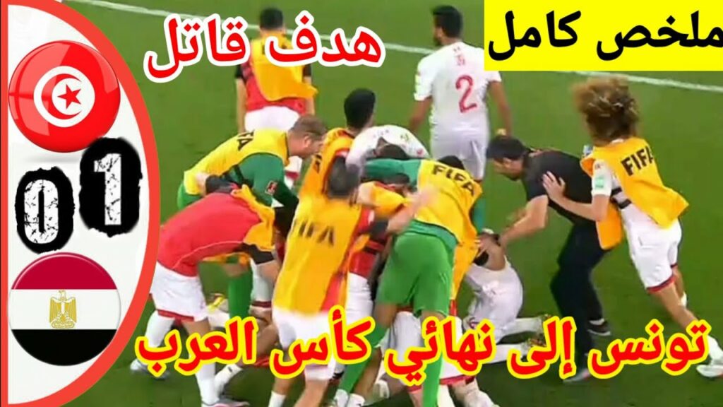 ملخص تونس ضد مصر / ملخص مبارة تونس و مصر / هدف تونس ضد مصر /TUN vs EGY