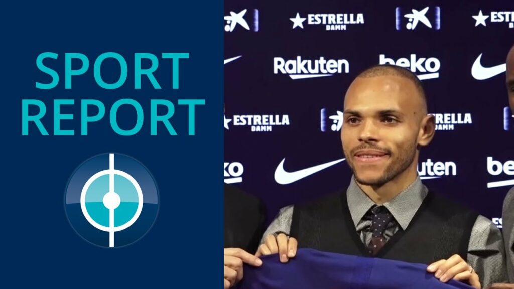 Martin Braithwaite wird bei Barca vorgestellt