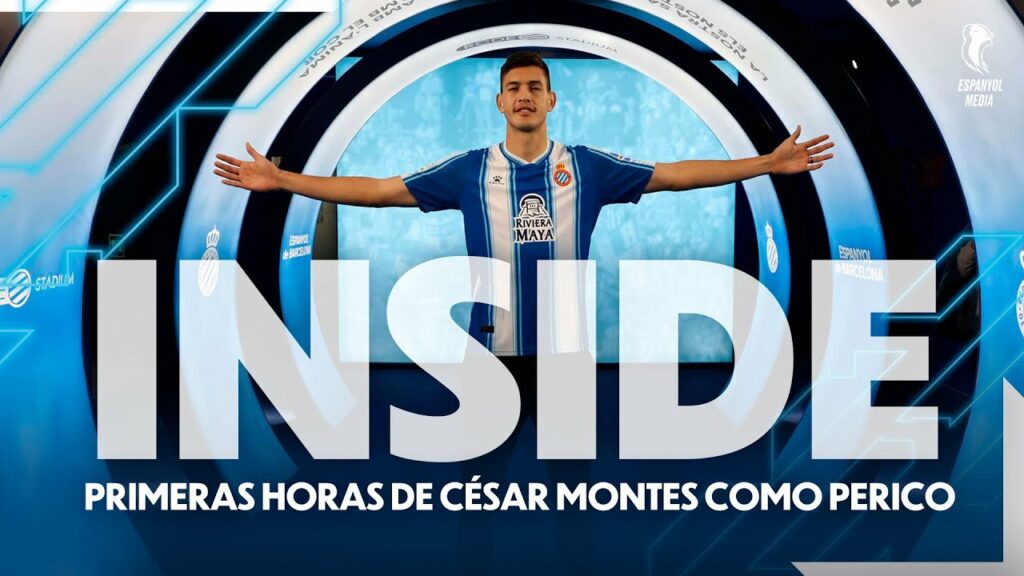 𝐑𝐂𝐃𝐄 𝐈𝐍𝐒𝐈𝐃𝐄 | 🇲🇽 César Montes ya luce como Perico ⚪️🔵