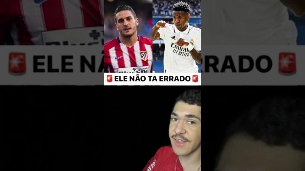 A verdade sobre o Koke e Vinicius Junior!! Enganaram o mundo todo