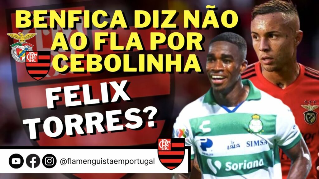BENFICA DIZ NÃO AO FLAMENGO POR CEBOLINHA | FELIX TORRES NO MENGÃO? BENFICA DIZ NÃO AO FLAMENGO POR CEBOLINHA | FELIX TORRES NO MENGÃO?