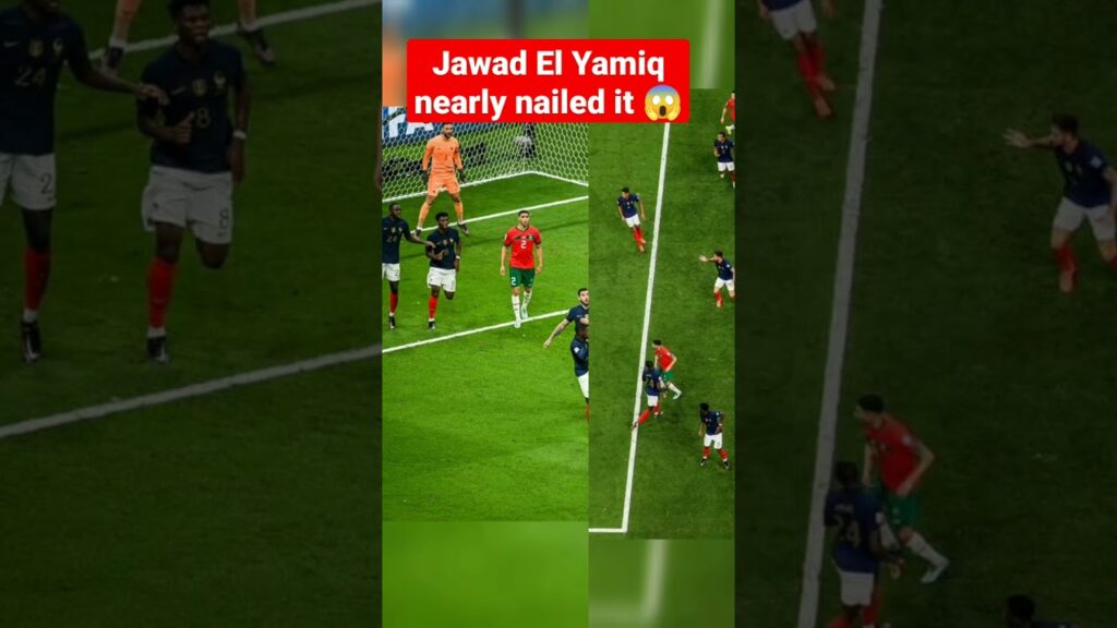 Jawad El Yamiq nearly nailed it 😱 #shorts #youtubeshorts #shortvideo