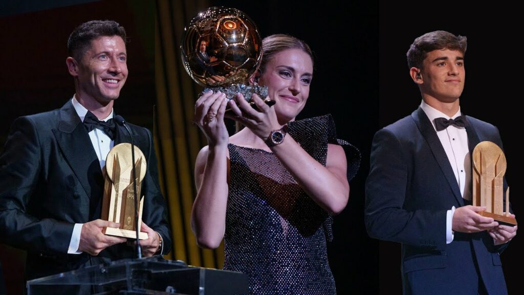ALEXIA WINS 2ND BALLON D'OR. LEWY, GERD MÜLLER TROPHY WINNER. GAVI WINS KOPA TROPHY. 🏆🏆🏆