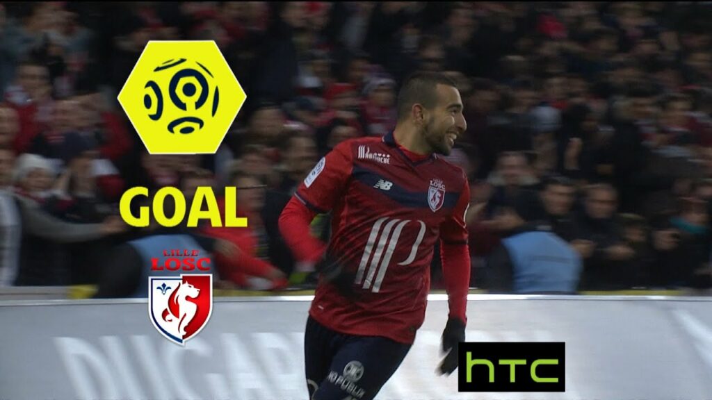 Goal Naim SLITI (24') / LOSC - SM Caen (4-2)/ 2016-17